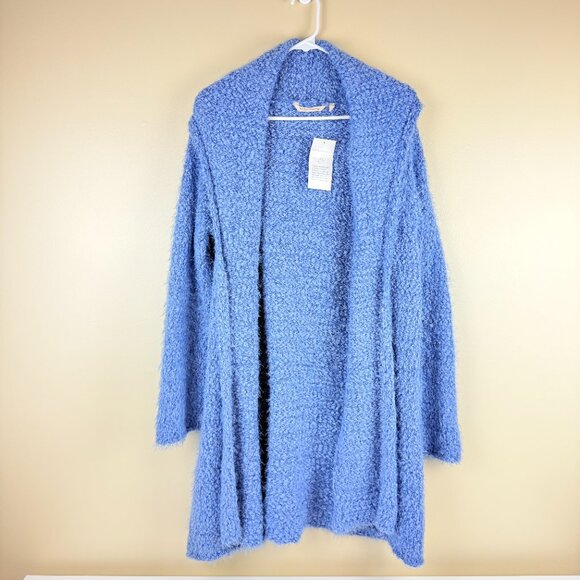 NWT Soft Surroundings Bouclé Open-Front Cozy Super Soft Knit Cardigan Sweater - Picture 1 of 7